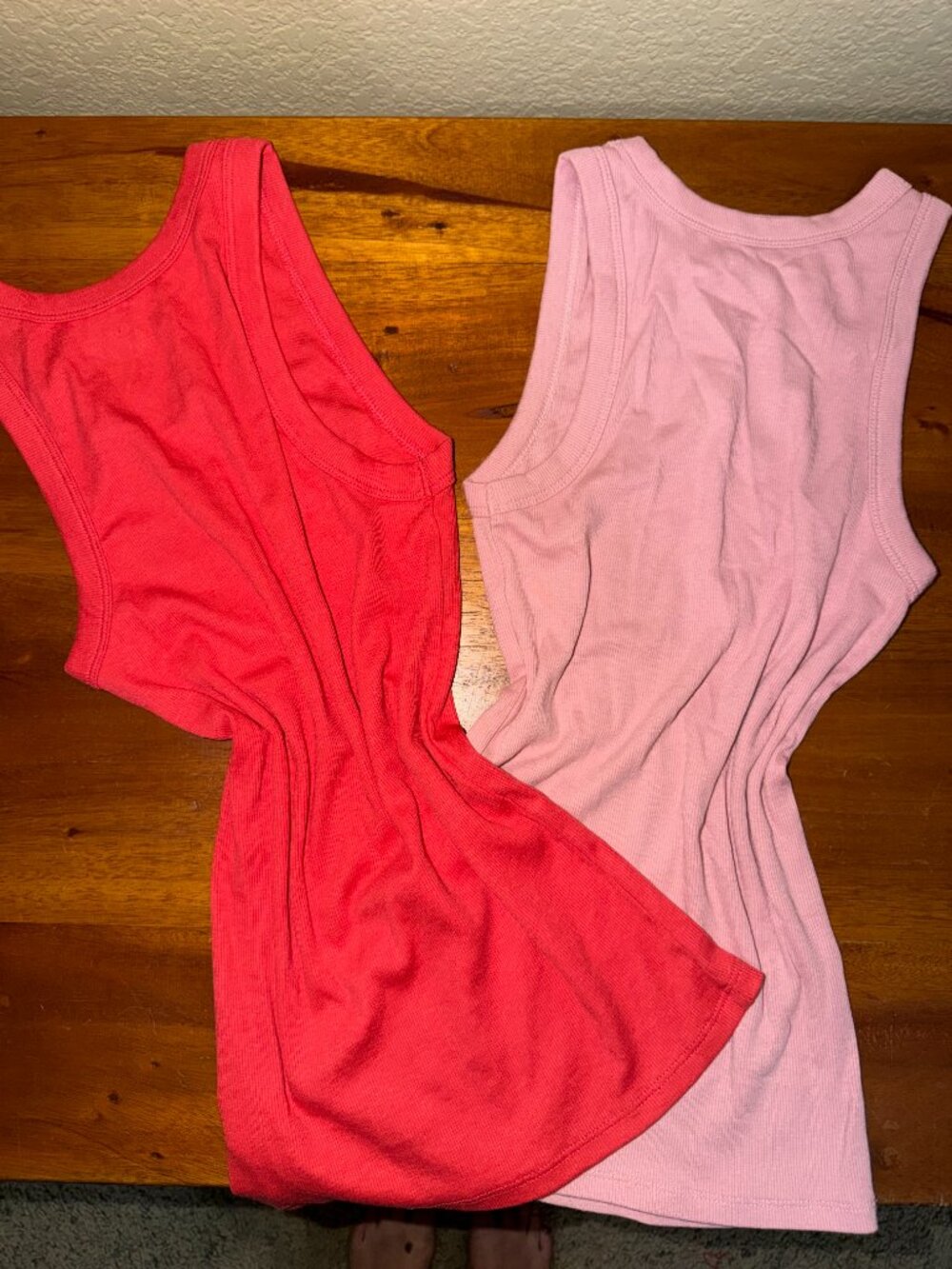 Target A New Day Slim Fit Ribbed Tank Tops Lot of 2 - Size XS